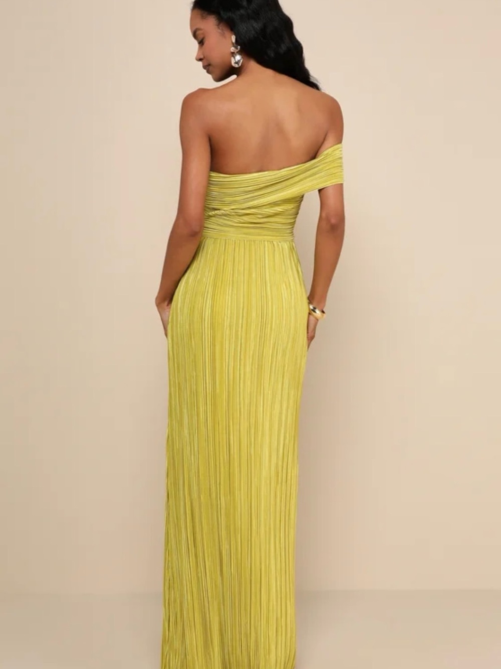 NWT Lulu’s pleated formal maxi dress - Picture 2 of 4